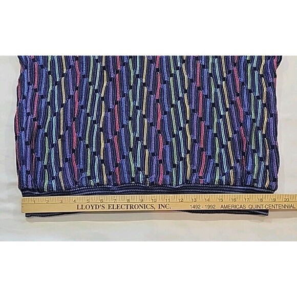 Vintage Coogi Style Sweater Men's Large J. Simon Pullover 3D Knit 100% Cotton - Picture 12 of 14